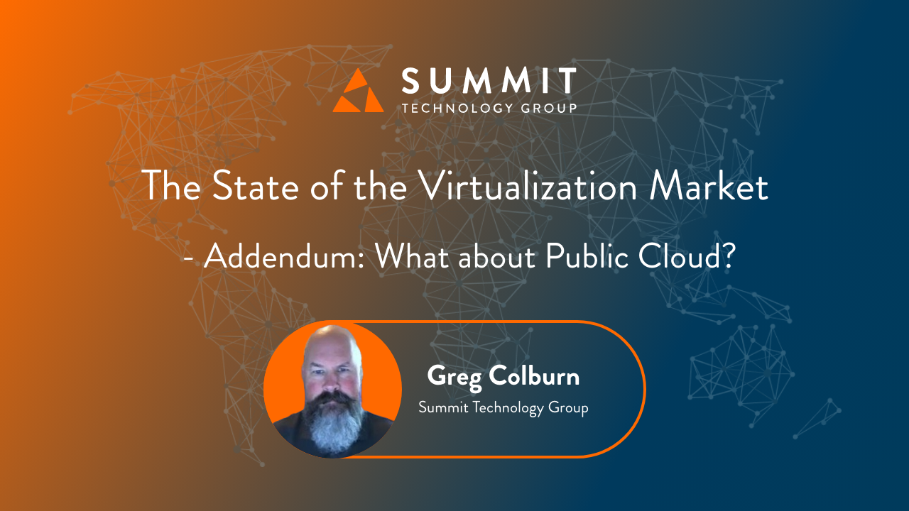 The State of the Virtualization Market – Addendum: What about Public Cloud? 